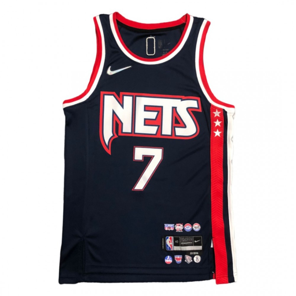 Men's Brooklyn Nets Kevin Durant #7 Navy 2021/22 Swingman Jersey - City Edition-Pro Kit Vault | Brand New 26/27 Sports Jerseys